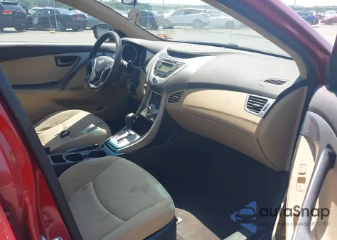 2012 Hyundai Elantra Gls (Ulsan Plant) z USA, uszkodzony, nr VIN KMHDH4AE0CU186921